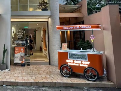 Der Gelato-Wagen von ODD ONE OUT