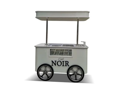 Eiswagen mit Gefrierfach