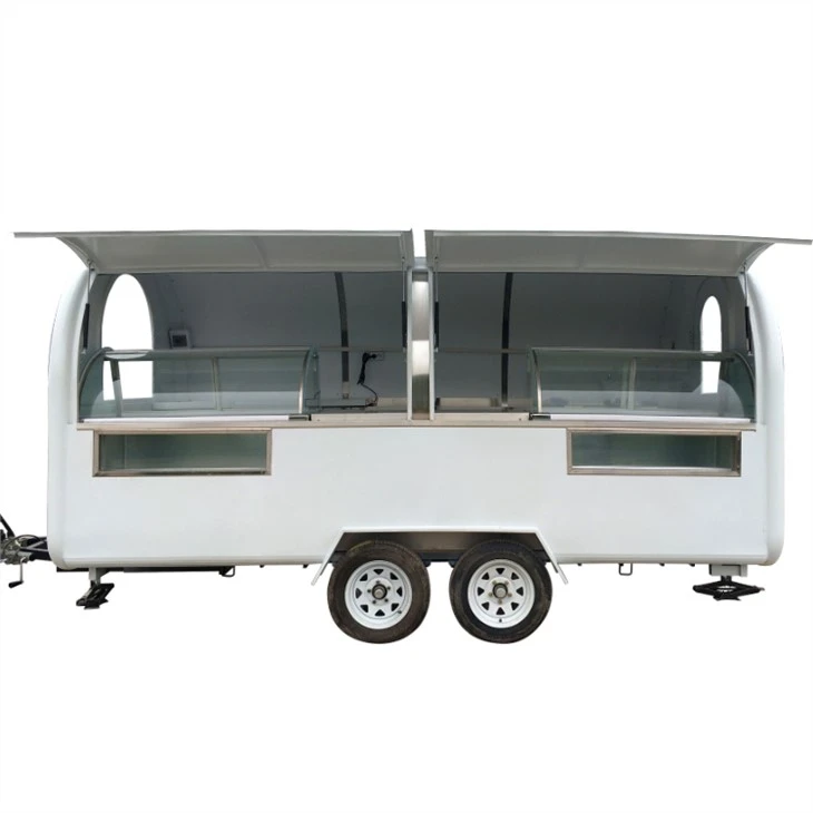 FR400 BBQ Concession Food Trailer